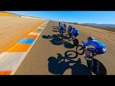 🚁+🎥+🚴‍♂️  Movistar Team with my drone!! (CINEMATIC FPV 4K)